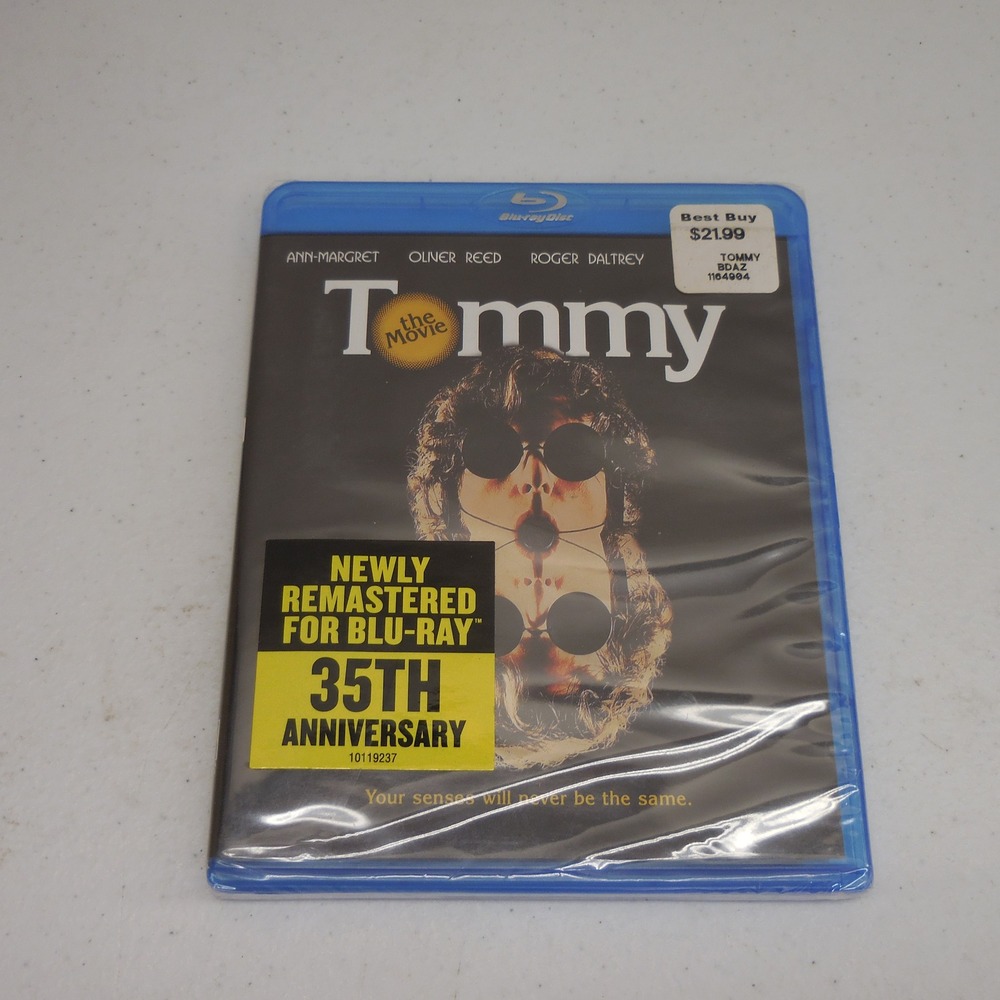 Tommy The Movie Blu-ray 35th Anniversary Edition The Who Rock Opera New Sealed